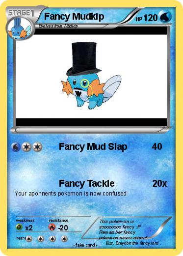 Pokemon Fancy Mudkip