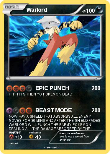 Pokemon Warlord