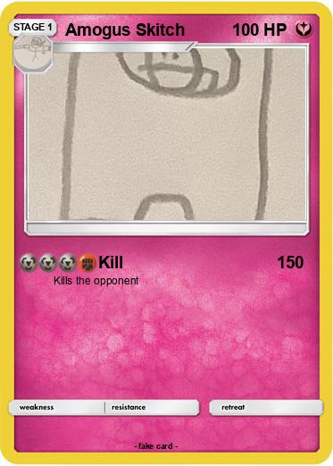 Pokemon Amogus Skitch