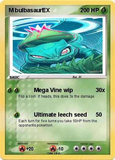 Pokemon M bulbasaurEX