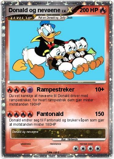 Pokemon Donald og nevøene