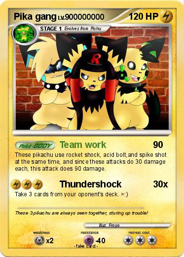 Pokemon Pika gang