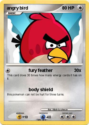 Pokemon angry bird