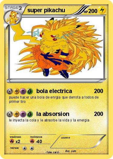 Pokemon super pikachu