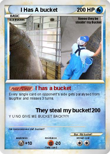 Pokemon I Has A bucket