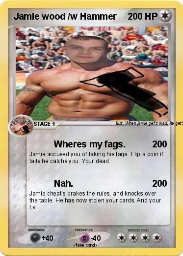 Pokemon Jamie wood /w Hammer