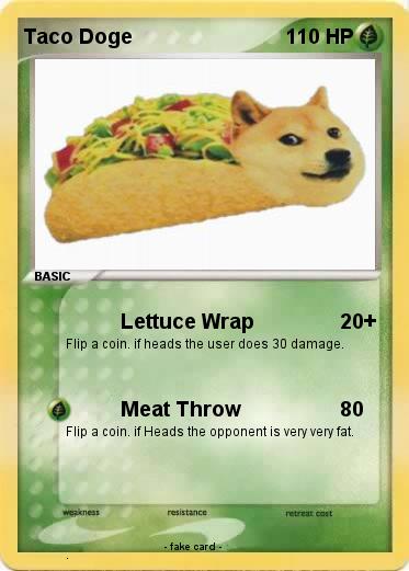 Pokemon Taco Doge