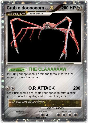 Pokemon Crab o doooooom