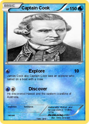 Pokemon Captain Cook