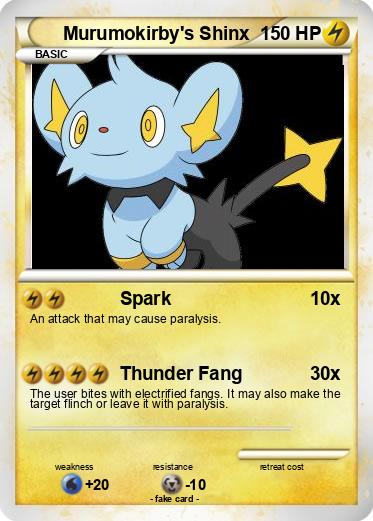 Pokemon Murumokirby's Shinx