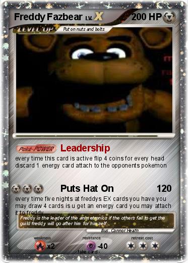 Pokemon Freddy Fazbear
