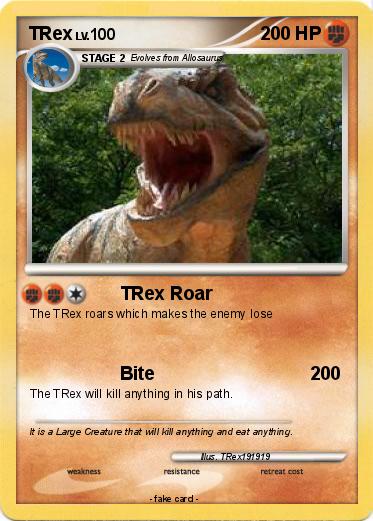 Pokemon TRex