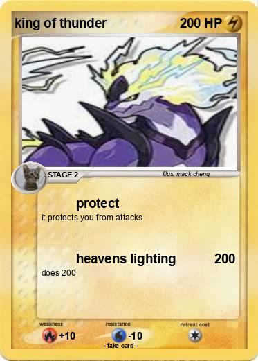 Pokemon king of thunder