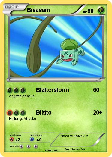 Pokemon Bisasam