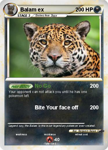 Pokemon Balam ex