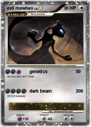 Pokemon evil mewtwo