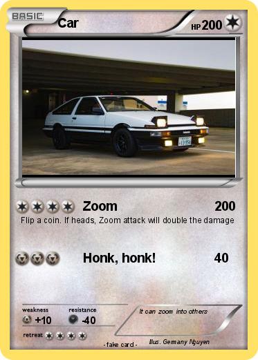Pokemon Car