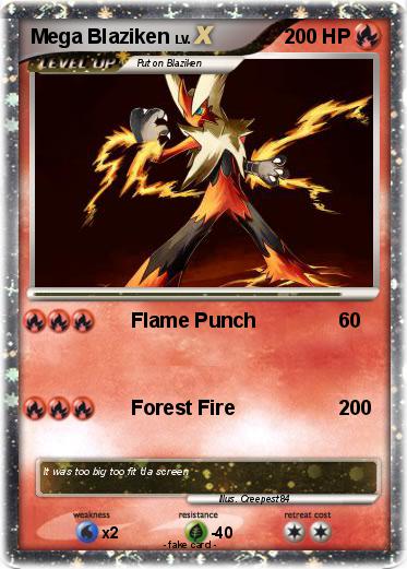Pokemon Mega Blaziken
