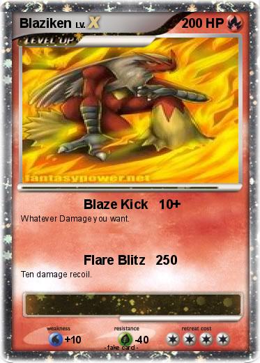 Pokemon Blaziken