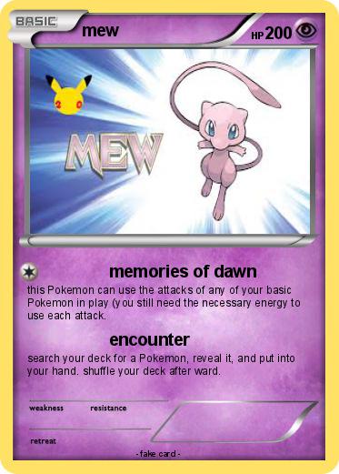 Pokemon mew