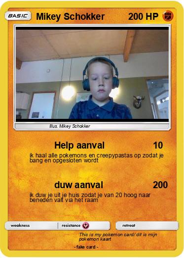 Pokemon Mikey Schokker