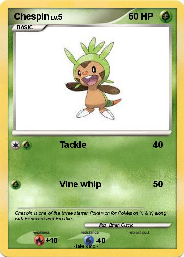 Pokemon Chespin