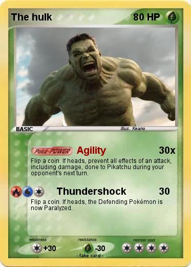 Pokemon The hulk