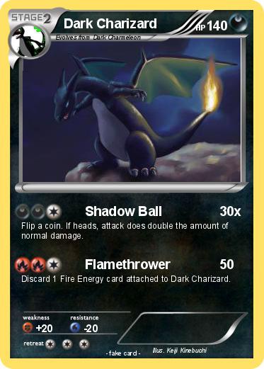 Pokemon Dark Charizard