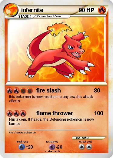 Pokemon infernite