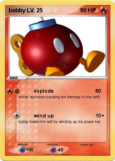 Pokemon bobby LV. 25 