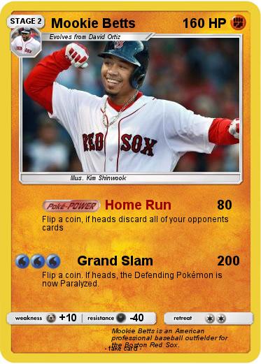 Pokemon Mookie Betts
