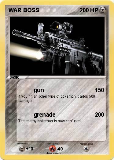Pokemon WAR BOSS