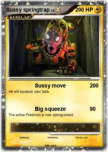 Pokemon Sussy springtrap