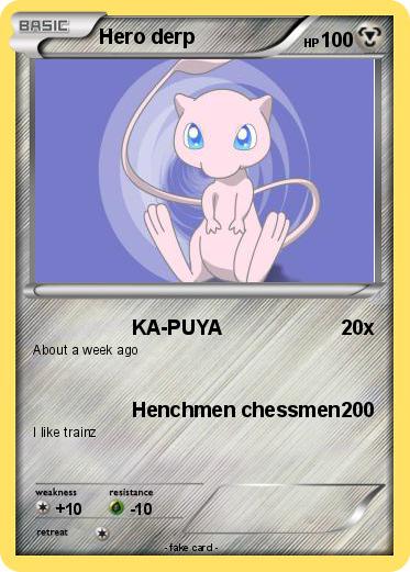 Pokemon Hero derp