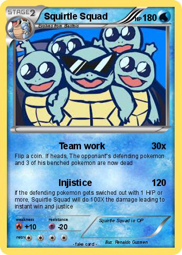 Pokemon Squirtle Squad