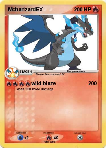 Pokemon McharizardEX