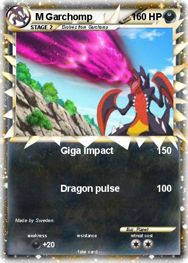 Pokemon M Garchomp