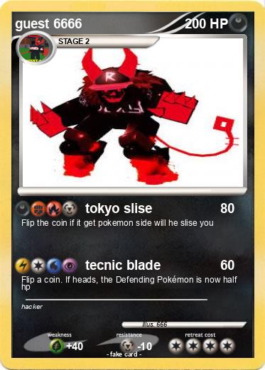 Pokemon guest 6666