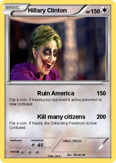 Pokemon Hillary Clinton