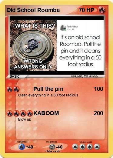 Pokemon Old School Roomba