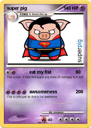 Pokemon super pig