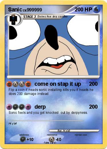 Pokemon Sanic