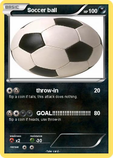 Pokemon Soccer ball