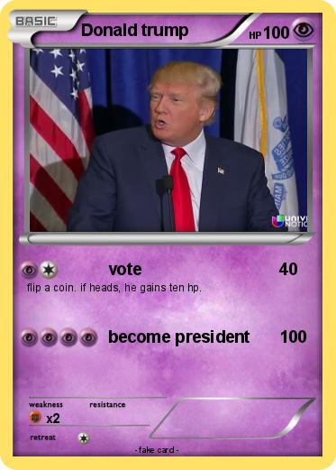 Pokemon Donald trump