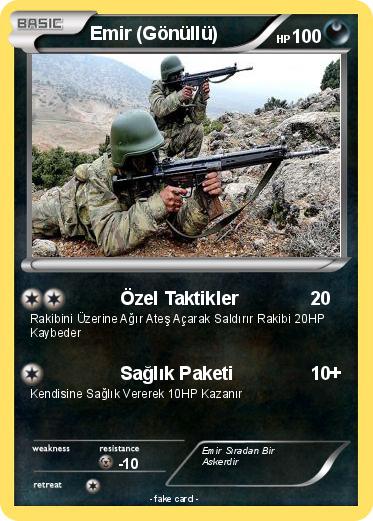 Pokemon Emir (Gönüllü)
