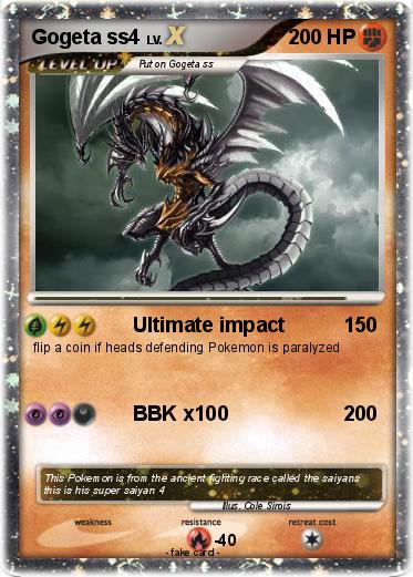 Pokemon Gogeta ss4