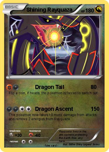 Pokemon Shining Rayquaza