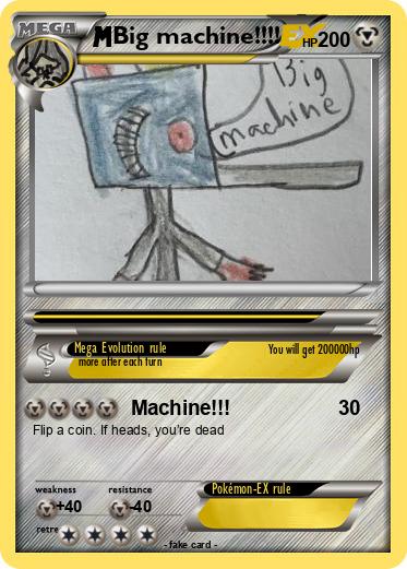 Pokemon Big machine!!!!