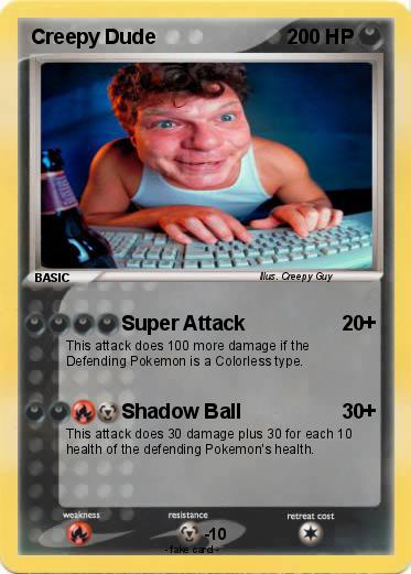 Pokemon Creepy Dude