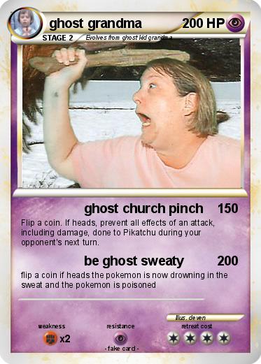 Pokemon ghost grandma